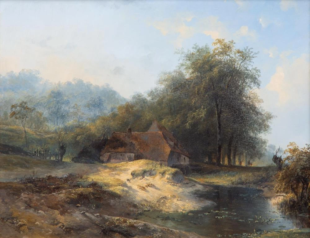 Wijnand Nuyen-65-Una fattoria nel bosco